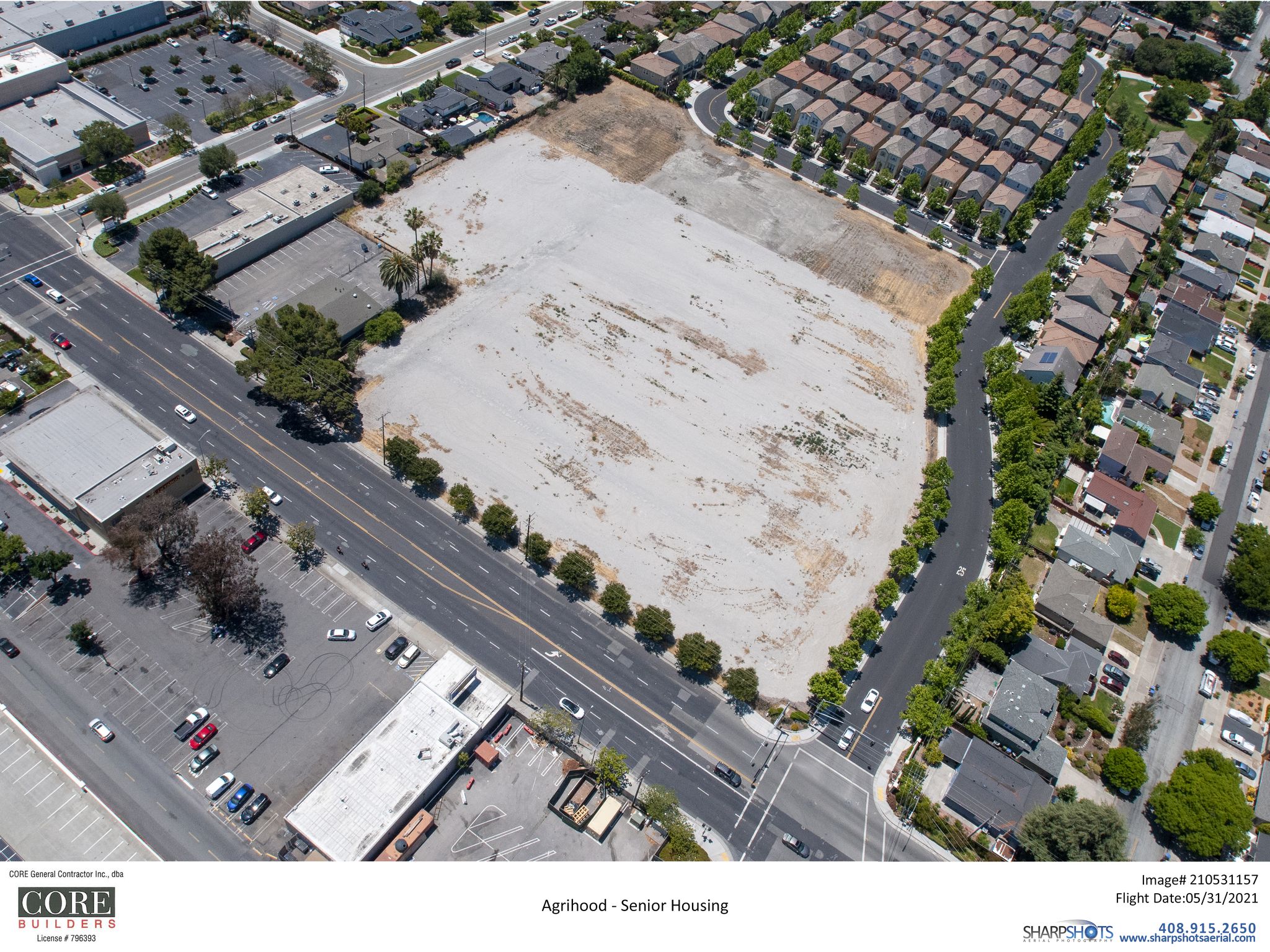 Concrete Rising for 70-76 North Winchester Boulevard in Santa